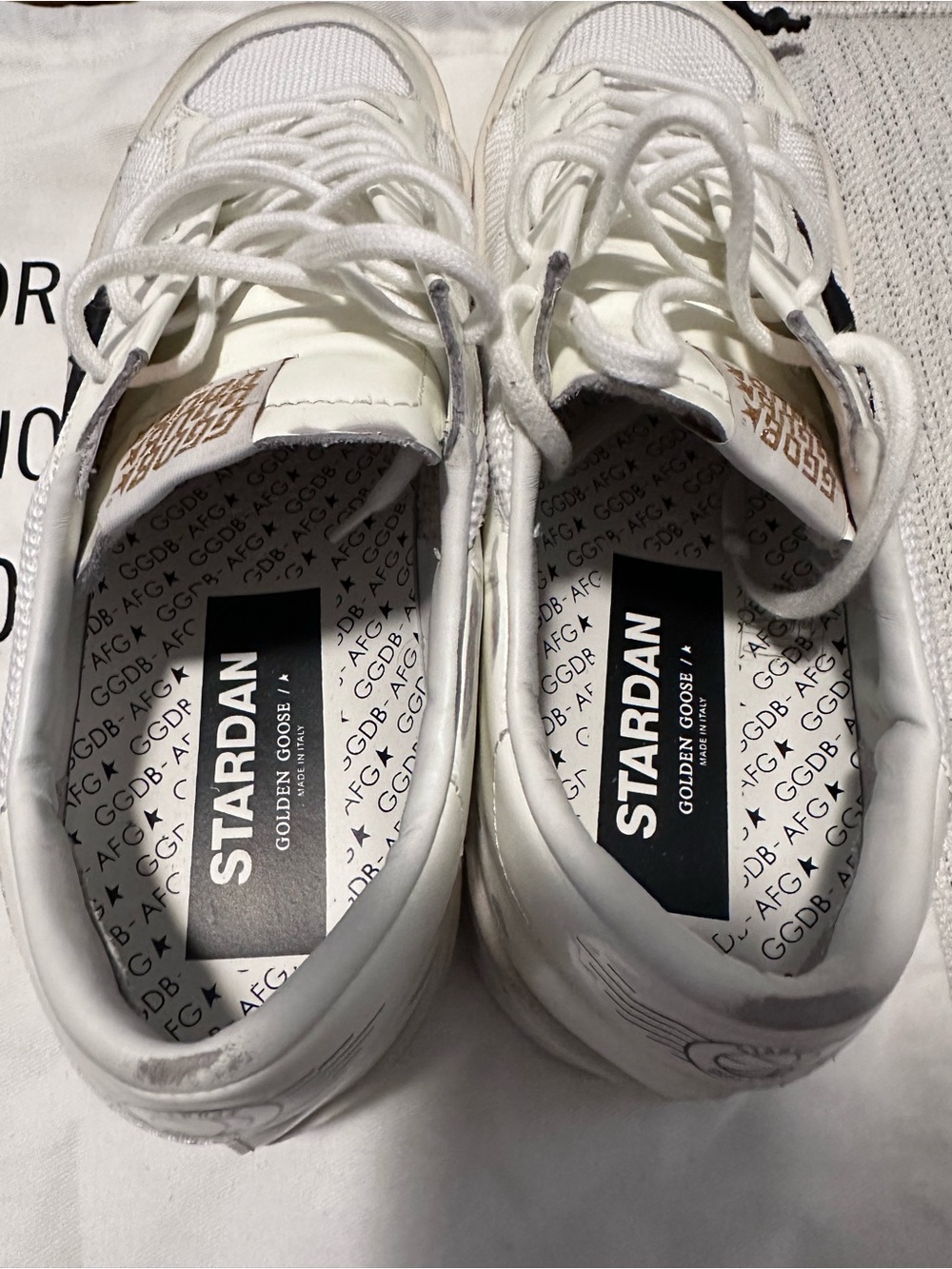 Golden Goose White Sneakers - Picture 4 of 8